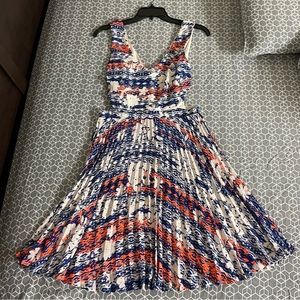 Charlotte Russe Cut Out Pleat Dress M